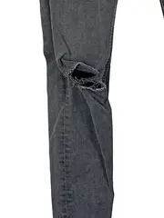 Vorschaubild 2 von Woman Destroyed Jeans Damen Hose Röhrenjeans Grau Gr. 36 Streetwear
