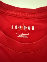 Vorschaubild 4 von Jordan T-Shirt Herren Gr. L Rot Jumpman Logo Vertikal Streetwear