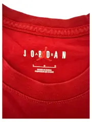 Vorschaubild 6 von Jordan T-Shirt Herren Gr. L Rot Jumpman Logo Vertikal Streetwear
