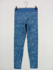 Vorschaubild 2 von Leggings Mädchen 152 Blau Sportlich Climalite Muster