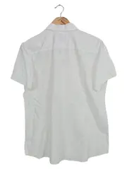 Vorschaubild 2 von Damen Hemdbluse Business Kurzarm Weiß Gr. 42