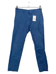 Vorschaubild 1 von Herren Stoffhose Chino Blau Größe 31 W31 Baumwolle Casual