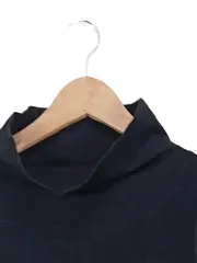 Vorschaubild 2 von Strickkleid Bleistiftkleid Elegant Business Wolle Schwarz Gr. 36 S