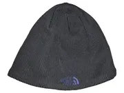 Vorschaubild 1 von Herren Mütze Beanie Outdoor Rippstrick Grau Stickerei