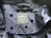 Vorschaubild 3 von Damen Blazer Gr. 40/L Blau Punkte Modern Casual Viskose