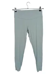 Vorschaubild 1 von Damen Leggings Gr. 40 Türkis Sportlich High-Waist Sporthose