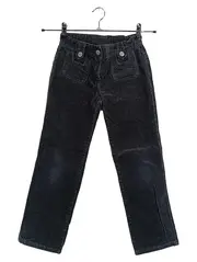 Vorschaubild 1 von Cordhose Mädchen Gr. 134 Schwarz Baumwolle