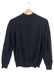 Vorschaubild 1 von Pullover Herren Schwarz Gr. M Basic Stehkragen Baumwolle