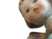 Vorschaubild 4 von Engel mit Ziehharmonika Porzellan Dekofigur Nostalgisch Mehrfarbig 6cm