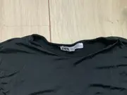 Vorschaubild 2 von Damen Crop Top T-Shirt Kurzarm Schwarz Gr. S Basic