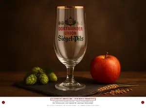 DORTMUNDER UNION Bierglas