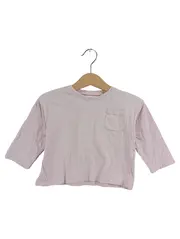 Vorschaubild 1 von Kinder Pullover Rosa Gr. 80 Basic Baumwolle Brusttasche