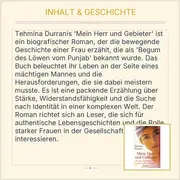 Vorschaubild 3 von Tehmina Durrani Mein Herr und Gebieter Biografischer Roman Taschenbuch Deutsch