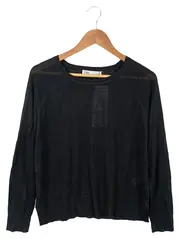 Vorschaubild 1 von Damen Pullover Gr. 38/M Schwarz Basic Viskose Langarm