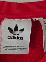 Vorschaubild 4 von Herren Pullover Rot Gr. M Baumwolle Sport