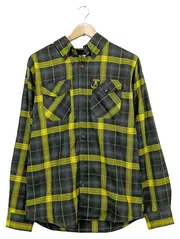Vorschaubild 1 von Flannel Co. Rancid Flanellhemd Herren XL Kariert Grün Gelb