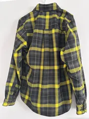 Vorschaubild 2 von Flannel Co. Rancid Flanellhemd Herren XL Kariert Grün Gelb