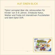 Vorschaubild 2 von tiptoi Reise durch die Jahreszeiten Lernspiel Kinder ab 4 Jahre