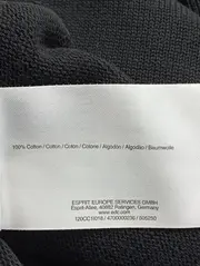 Vorschaubild 4 von Damen Freizeitkleid Gr. 38/M Schwarz Baumwolle ärmellos Casual