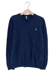 Vorschaubild 1 von Kinder Pullover Blau Gr. 140 Casual Wollmischung