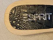 Vorschaubild 4 von Damen Sandalen Holz Clogs Schwarz Gr. 38 Retro Schnallen