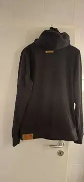 Vorschaubild 5 von Herren Kapuzenpullover Hoodie Gr. L Schwarz Freizeit Casual