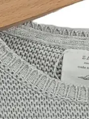 Vorschaubild 7 von Kinder Pullover Tiger Motiv Gr. 98 Baumwolle Grün