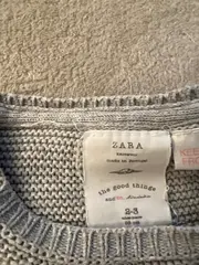 Vorschaubild 8 von Kinder Pullover Tiger Motiv Gr. 98 Baumwolle Grün