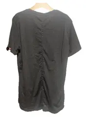 Vorschaubild 2 von Damen Sport Shirt T-Shirt Schwarz Gr. 34 XS Logo-Print Kurzarm
