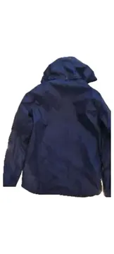 Vorschaubild 2 von Kinder Trainingsjacke Windbreaker Gr. 147/158 Blau Kapuze