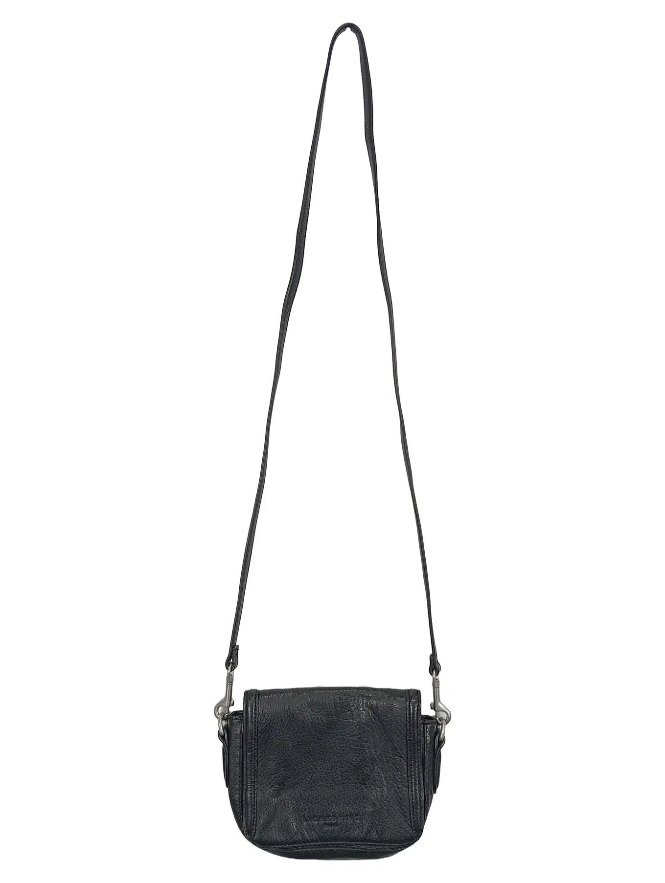 LIEBESKIND BERLIN LIEBESKIND Damen Umhängetasche Schwarz Leder Crossbody Tasche Klein