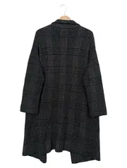 Vorschaubild 2 von Damen Übergangsmantel 36/S Grau Kariert Klassisch Elegant