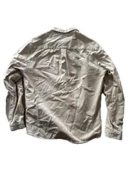 Vorschaubild 3 von Herren Freizeithemd Langarm Beige Baumwolle Größe L