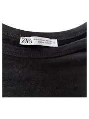 Vorschaubild 3 von Damen Basic Kurzarmshirt Schwarz Gr. M