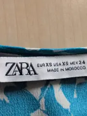Vorschaubild 4 von Damen Maxikleid Blumenmuster Blau Gr. 36;S