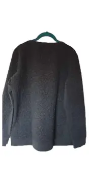 Vorschaubild 2 von Woman Damen Pullover Gr. 40/42 Grau Strukturmuster Langarm