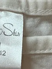 Vorschaubild 6 von Damen Camisole Top Basic Weiß Gr. 38/M Baumwolle