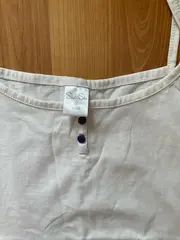 Vorschaubild 5 von Damen Camisole Top Basic Weiß Gr. 38/M Baumwolle
