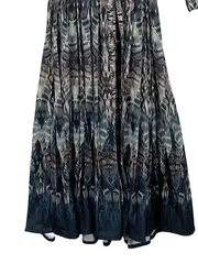 Vorschaubild 4 von Damen Wickelrock Gr. 40 L Mehrfarbig Grafisch Modern