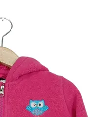Vorschaubild 2 von TCM Mädchen Fleecejacke Kapuzenjacke Pink Eulen-Motiv Gr. 98/104