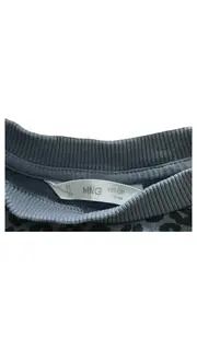 Vorschaubild 4 von MNG Kinder Pullover Leopardenmuster Blau Gr. 122 Baumwolle