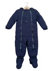 Vorschaubild 1 von Schneeanzug Baby Gr. 86 Blau gefüttert Kapuze Winter