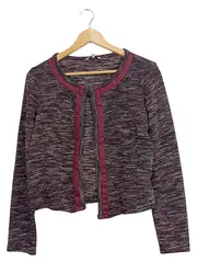 Vorschaubild 1 von Damen Strickjacke Gr. 38/M Modern Mehrfarbig Cardigan