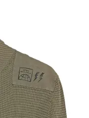 Vorschaubild 3 von Herren Strickjacke Bomberjacke Oliv Gr. M Only The Brave