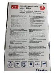 Vorschaubild 3 von Moskito Killer 2in1 Insektenvernichter UV Lampe USB Akku 40m²