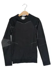 Vorschaubild 1 von Kinder Funktionsshirt Langarm Schwarz Gr. 140 Sport