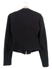 Vorschaubild 2 von Damen Blazer Jacke Schwarz 34/XS Elegant Modern Reißverschluss