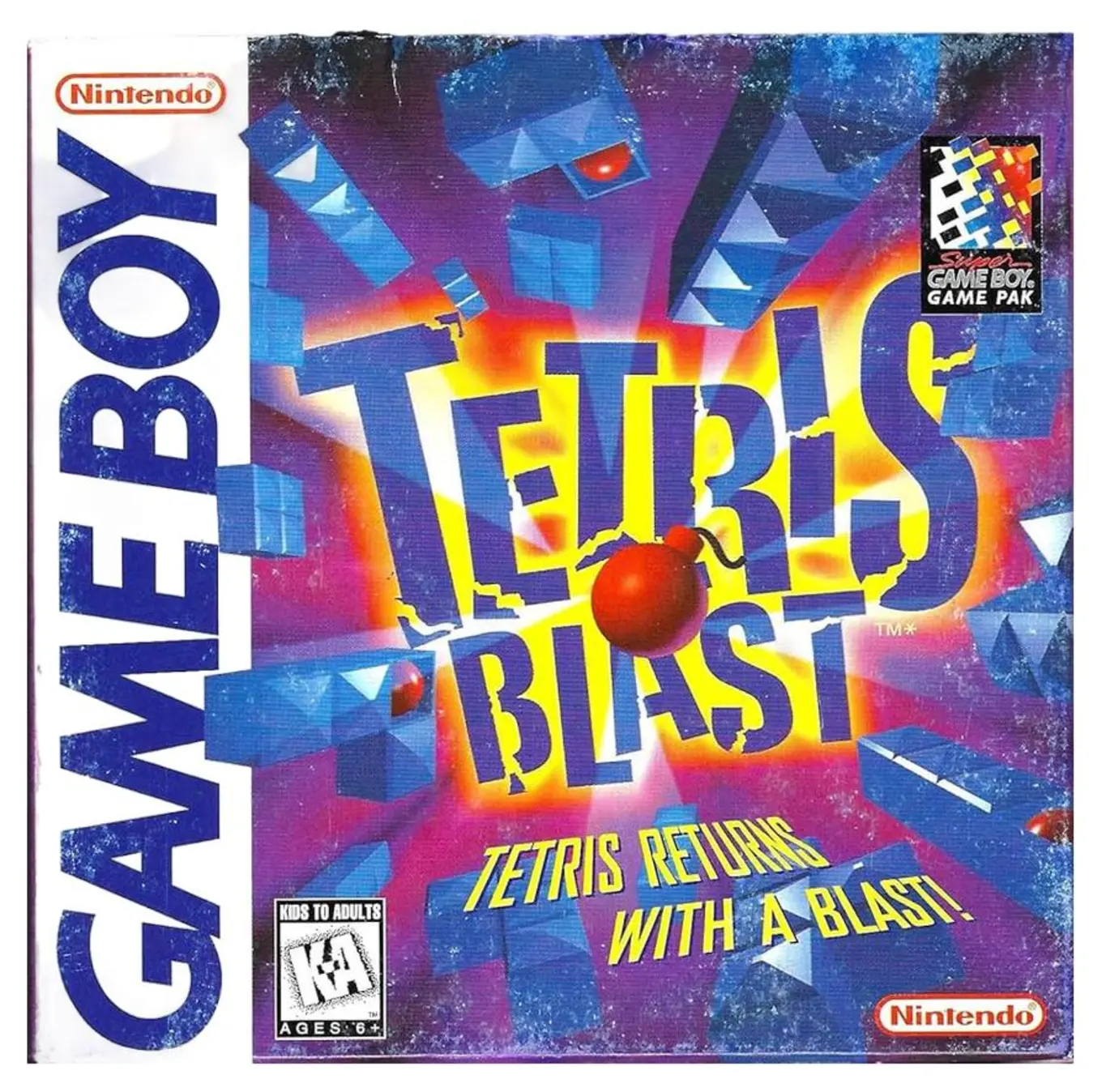 NINTENDO Tetris Blast Game Boy Puzzle Denkspiel Retro ab 6 Jahre gebraucht