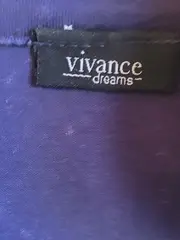 Vorschaubild 5 von Damen Pyjama Oberteil Sterne Mond Blau Gr. 42/XL Casual