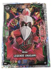 Vorschaubild 1 von Ninjago Sammelkarte Mega Legende Unagami Trading Card Kinder